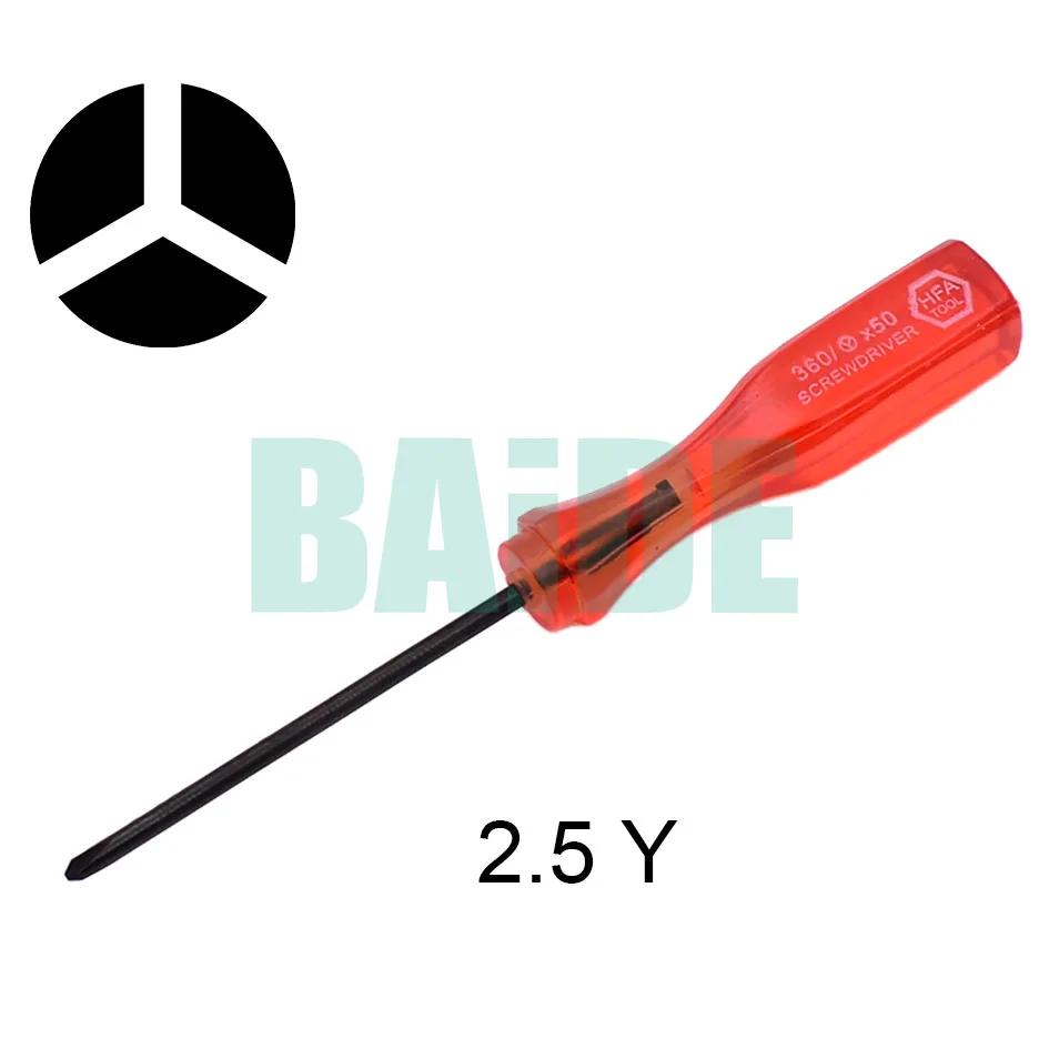 Красный 360 отвертка Tri Wing 2 5 Y 0 Phillips PH00 1 Pentalobe P5 Star Torx T4 T5 T6 Triwing ключ 1000 шт./лот| |