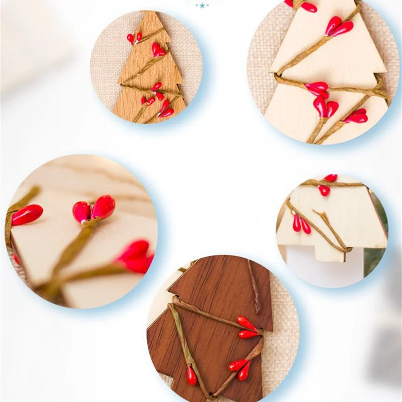 Фото 1Pcs DIY Creative Wooden Christmas Tree Pendants Decoration Wood Crafts Ornaments Party Home Decor Supplies Kids Toys Дом и сад 1Pcs DIY Creative Wooden Christmas Tree Pendants Decoration Wood Crafts Ornaments Party Home Decor Supplies Kids Toys Дом и сад
