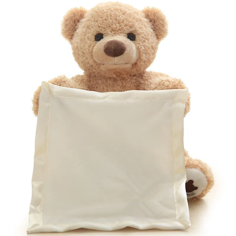 Cute 30cm Baby Singing Bear Plush Toy Talking Stuffed Lovely Children's Early Educational Pillow | Игрушки и хобби