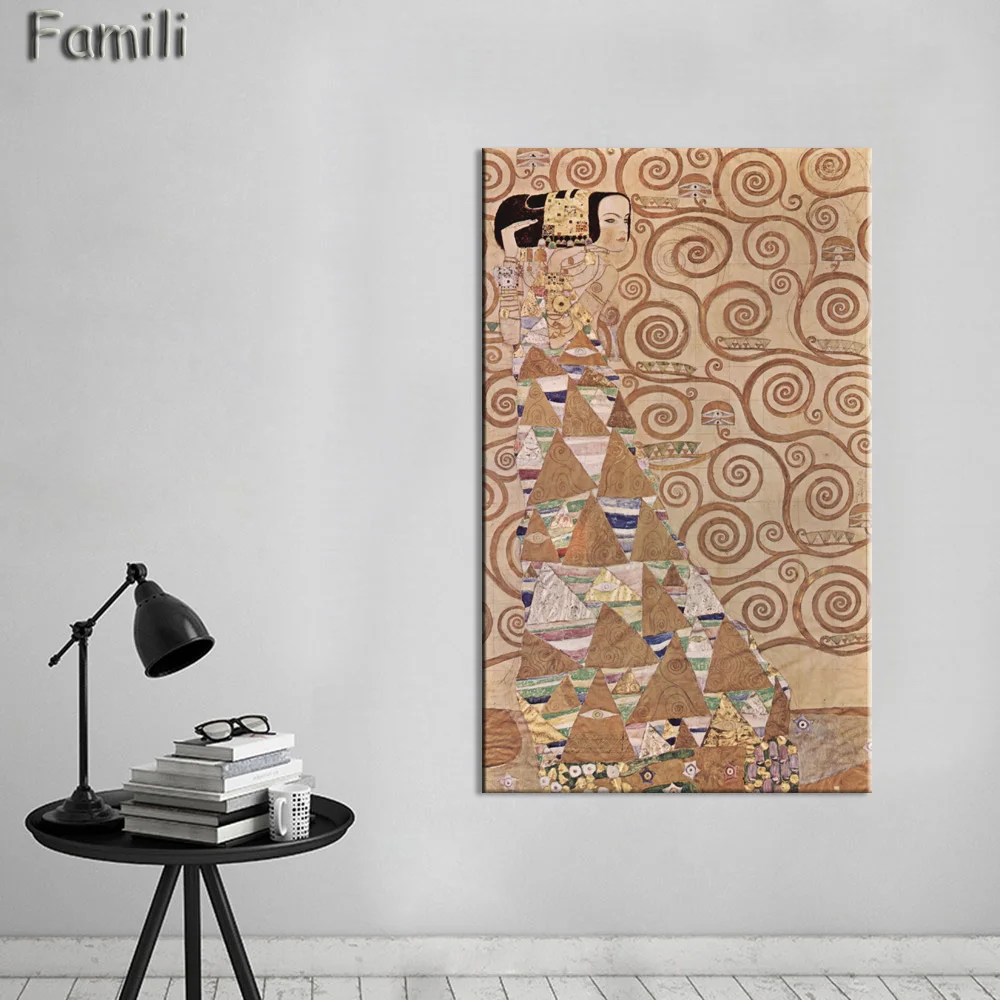 Gustav Klimt Hygeia Живопись Художественная печать на холсте настенные картины для гостиной домашний декор или отель бескаркасные