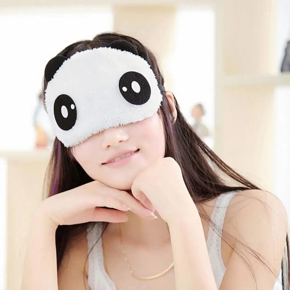 

1PC Cute Panda Sleeping Face Eye Mask Blindfold Eyeshade Traveling Sleep Eye Aid Drop Shipping Travel Accessories Free Shipping