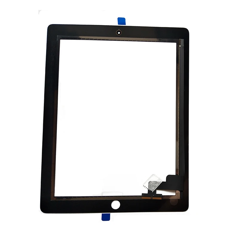 Для оригинального iPad 2 ipad2 сенсорный экран дигитайзер стекло с гибким кабелем