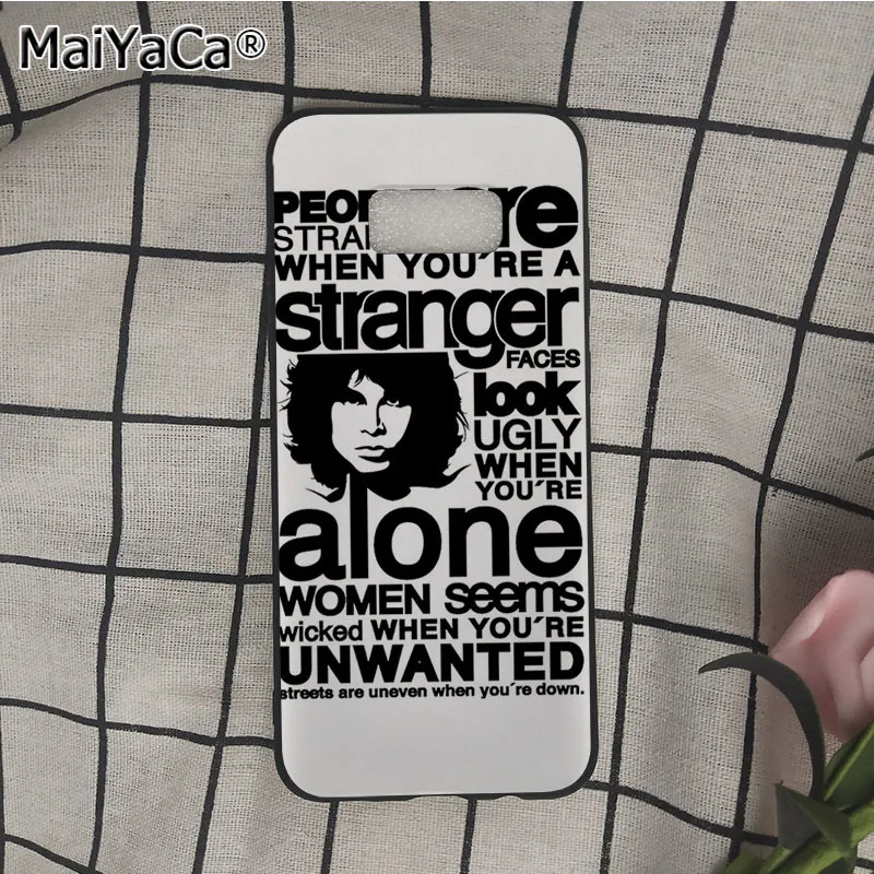 Двери Джим Моррисон аксессуары для телефона чехол samsung galaxy s8plus s9plus s20ultra s10e note20 note8