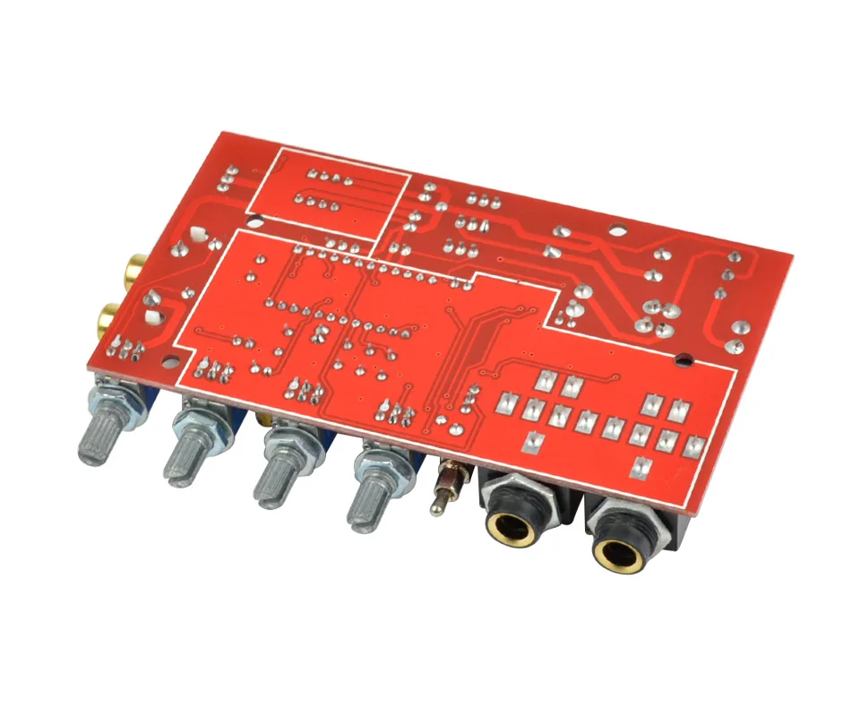 AIYIMA M65831AP+ NE5532 предусилитель доска с караоке fuction предусилитель доска двойной AC12V-0-12V