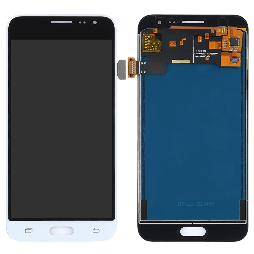 White Without Frame J3 j320f ЖК-дисплей для samsung Galaxy J3 экран J320 J320F J320M ЖК-дисплей дигитайзер сенсорный экран для samsung j3 ЖК-рамка - Цвет: White Without Frame