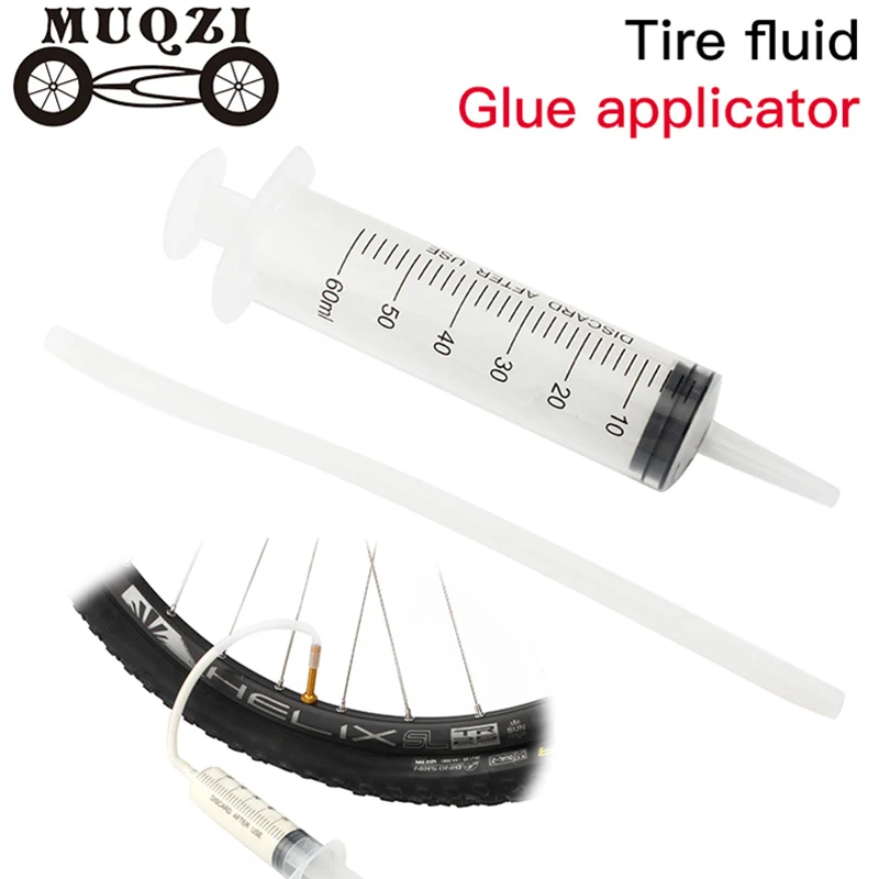 

MUQZI Vacuum Tire Tube Tire Repair Self-Refilling Filling Tool Hose Syringe Set Accessories Bicycle
