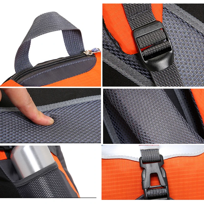 Мужской и женский рюкзак Fengtu портативный туристический с USB-зарядкой для