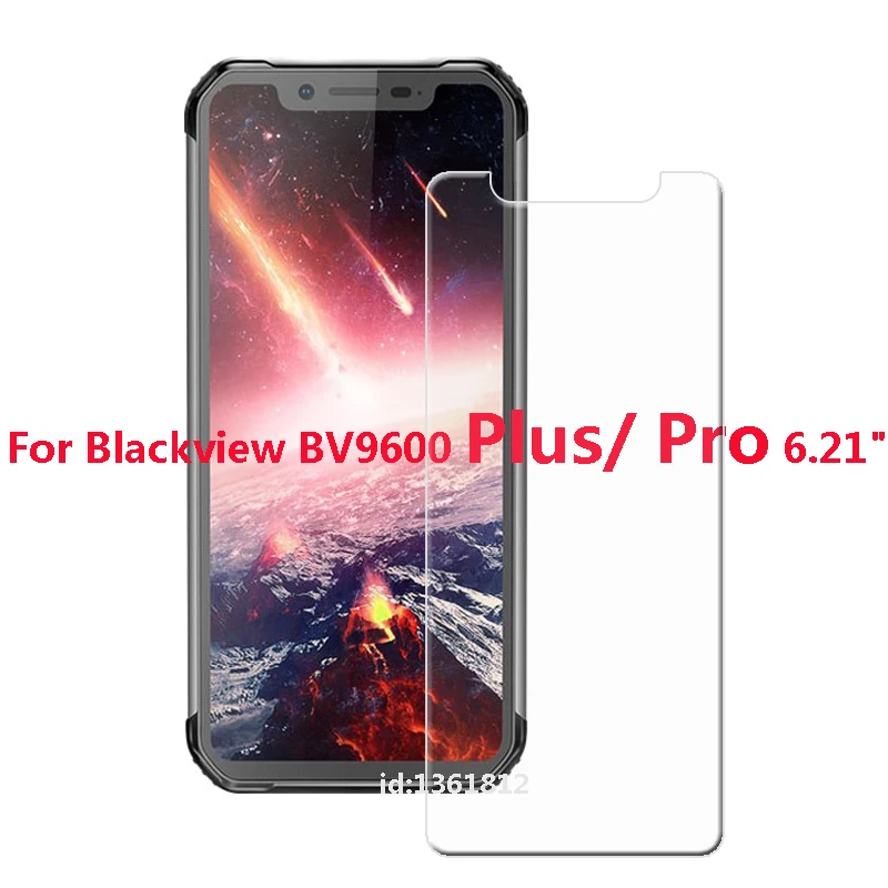 Закаленное стекло для Blackview BV9600 Plus Высококачественная Новая защитная пленка