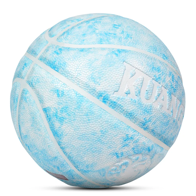 Kuangmi PU Basketball Size 7 Basket Ball Outdoor Indoor Training Basketball Equipment Non-slip Wear-resistant Ball Dropshipping