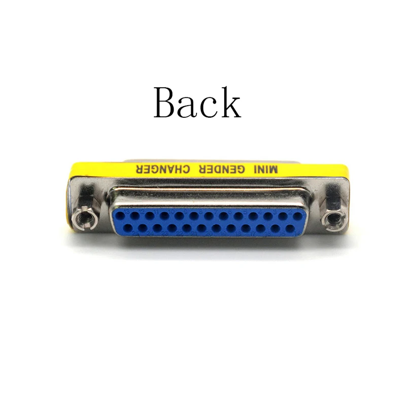 Common 25pin Mini Gender Changer DB25 серийный кабель Расширенный адаптер 25 Pin FeMale to F/F minitype