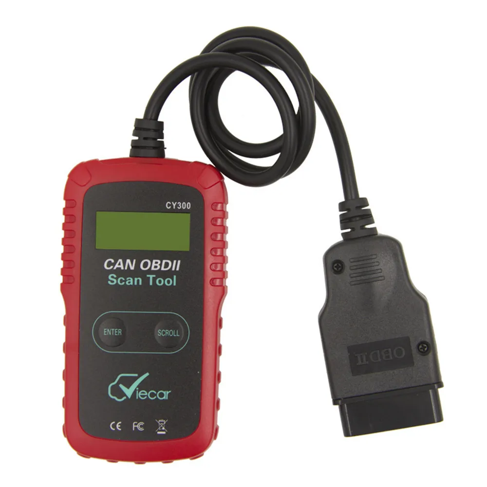Автоматический полный OBD2 считыватель кодов Сканер работает со всеми 1996 и более