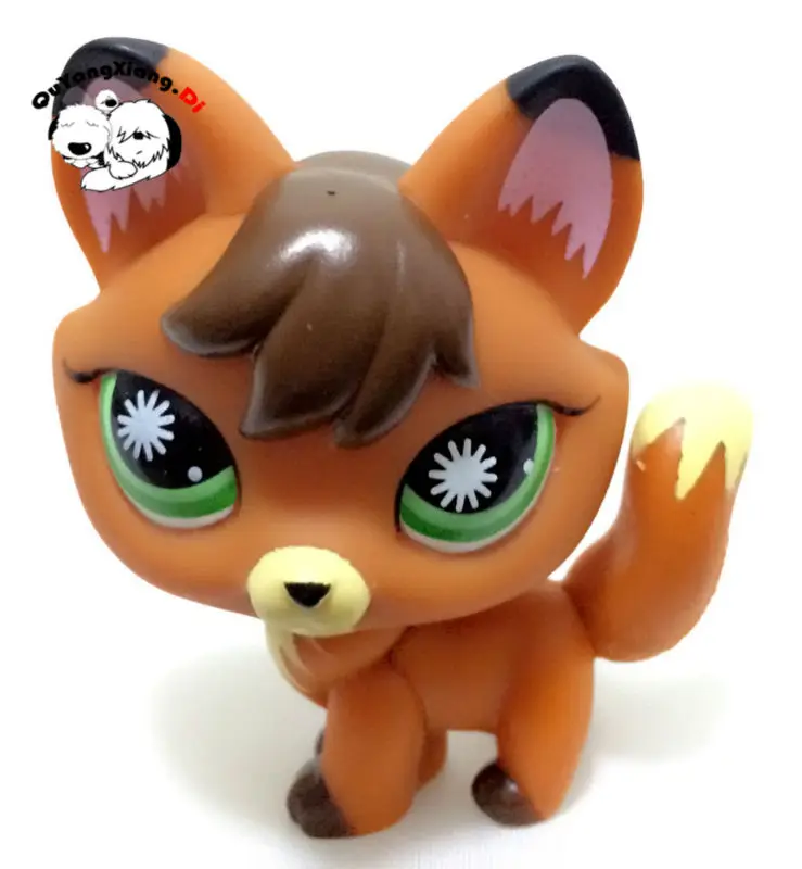 Фигурки животных CWG57 оранжевые Redish коричневые Firefox Fox Green Eyes | Игрушки и хобби