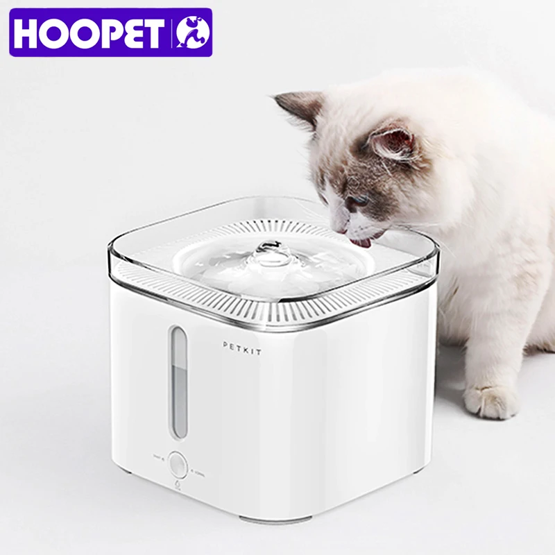 HOOPET Pet Dog автоматические кормушки водяной фонтан электрическая чаша для воды с