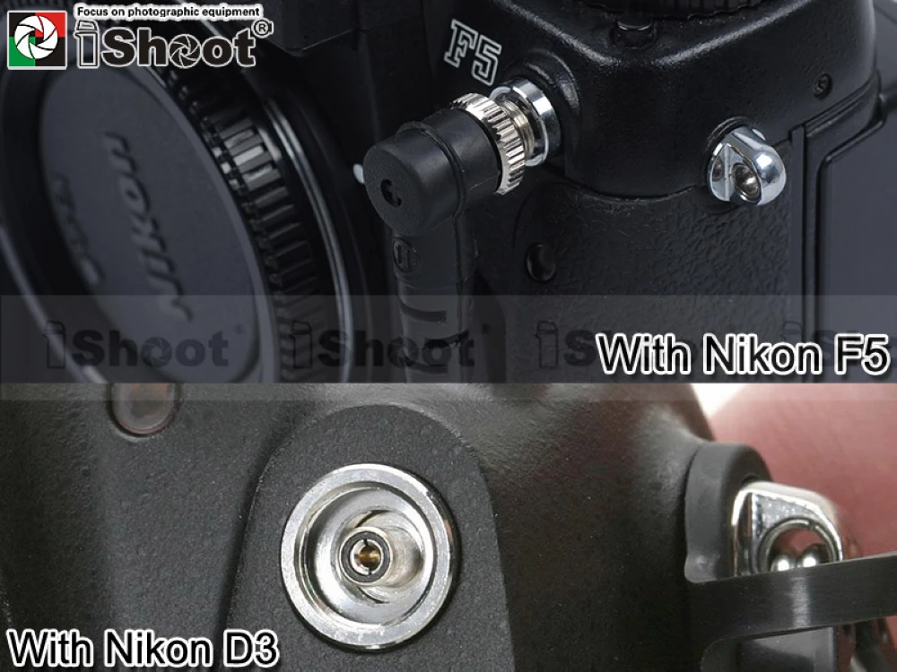 ПК со штыревыми соединителями на обоих концах и винтовым замком для вспышки Speedlite