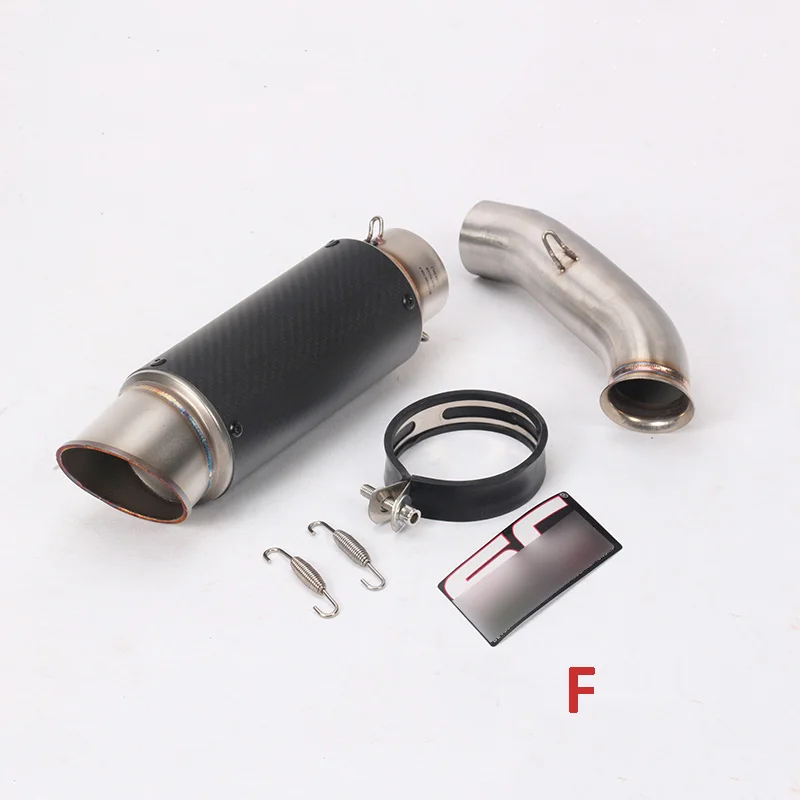 Слипоны Мотоцикл выхлопная труба наконечник Baffler спасательная труба весь комплект трубы для KTM 125 250 390 RC390