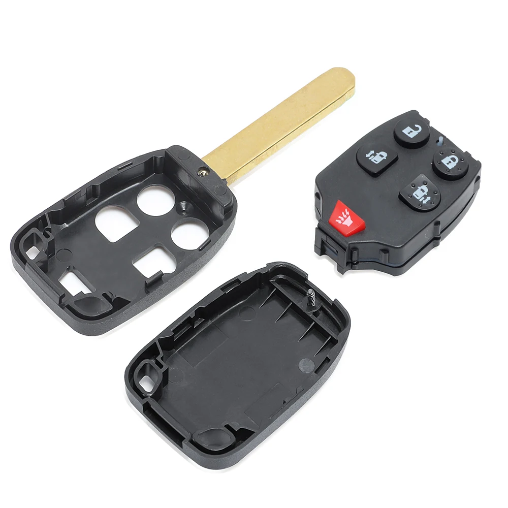 keyecu for honda odyssey 2011 2012 2013 2014 remote key shell case cover 41 buttons n5f a04taa free global shipping