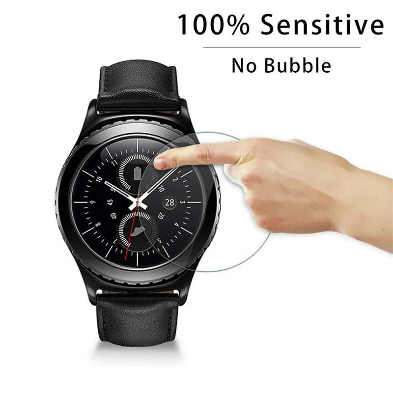 1 шт/4 шт закаленное стекло для samsung Galaxy Watch 42 мм Защитная пленка для экрана для samsung Watch 46 мм ремешок для часов