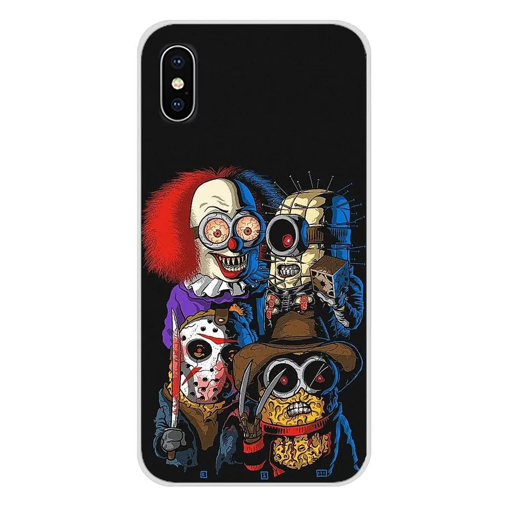 Гибкий чехол с ужасными иконами для Oneplus 3T 5T 6T Nokia 2 3 5 6 8 9 230 3310 1 7 Plus 2017 2018 аксессуары