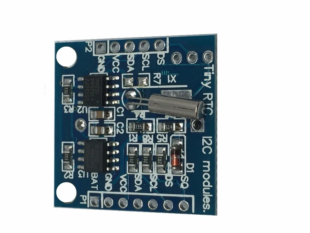 1 шт. модуль RTC I2C 24C32 память DS1307 часов для arduino (без батареи)|Интегральные схемы| |