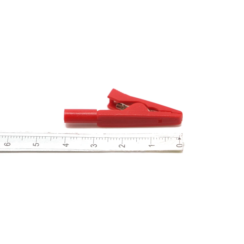 Полностью изолированные мини зажимы челюстного типа крокодил с 2 мм жесткой