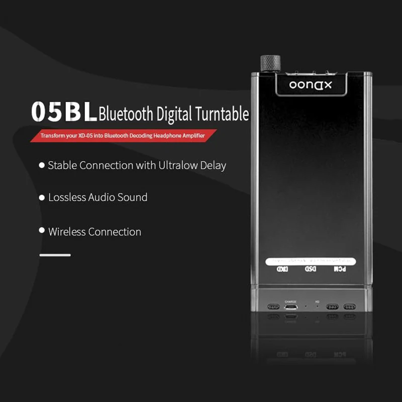 XDUOO 05BL bluetooth5.0 цифровой поворотный стол для XD 05 усилитель наушников SBC AAC CSR8670 без