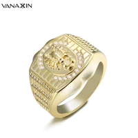 vanaxin scorpion shape gold color new design finger ring cool anillos de mujer for men party men ring high quality gift