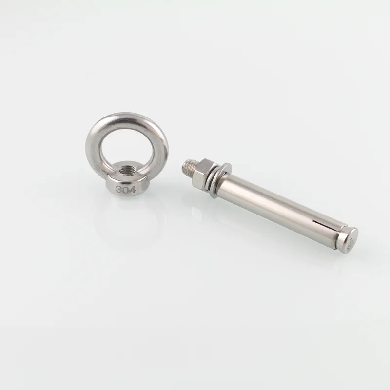 304 расширительные болты из нержавеющей стали с винтовым кольцом крючком для