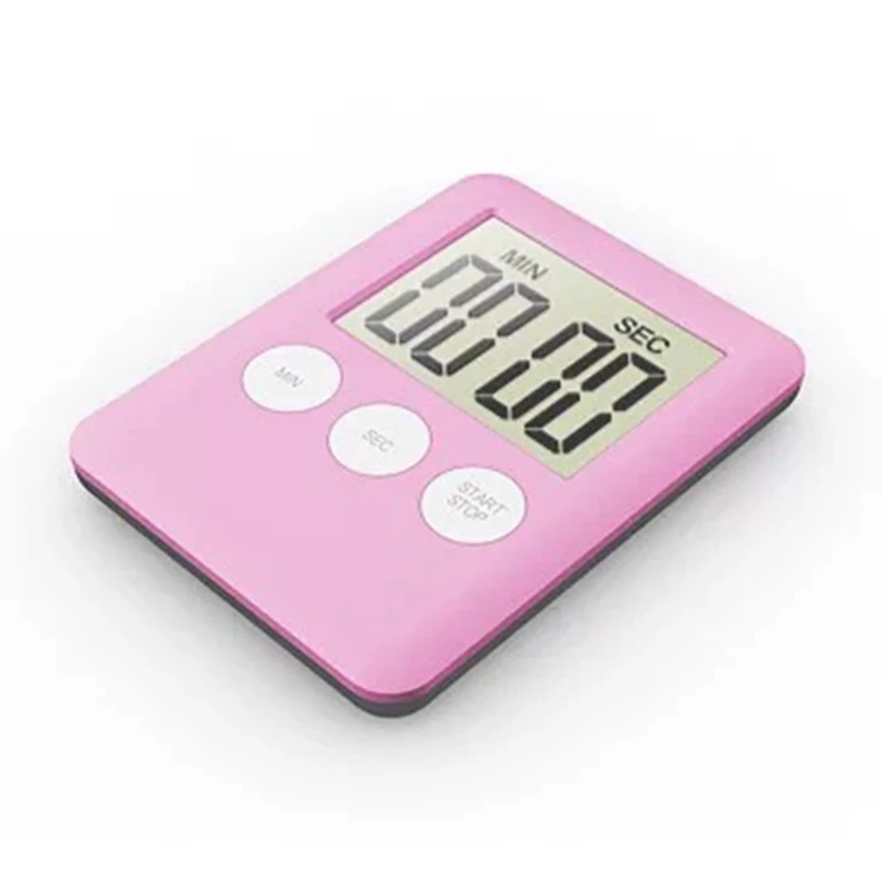 1 X Ultrathin Magnetic Digital Kitchen Cooking Timer Count-Down Up Clock Alarm |