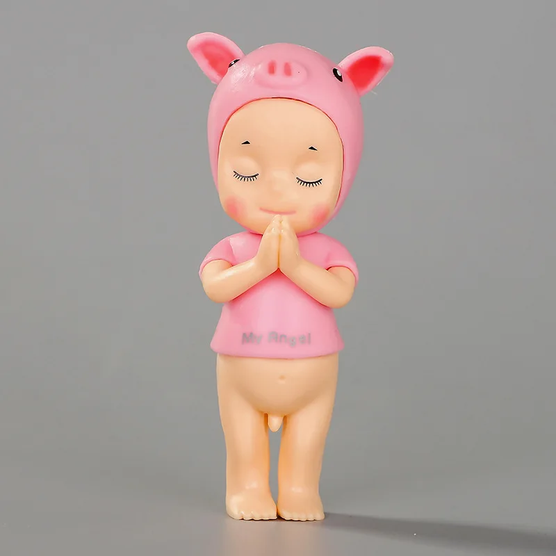 Коллекционная Рождественская мини-фигурка из ПВХ модель игрушек куклы 2019 |