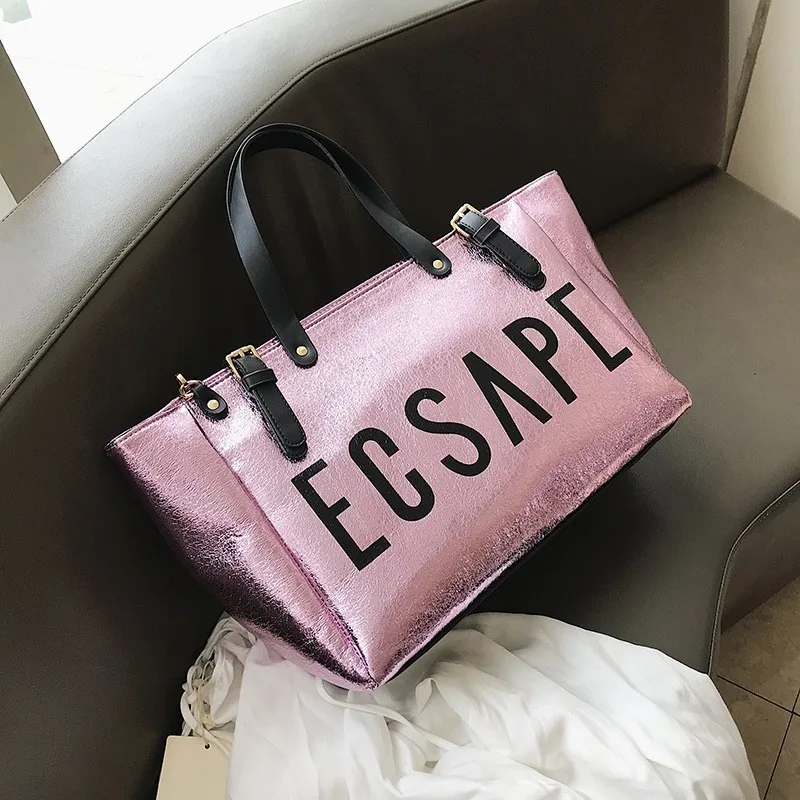 Sequin Luggage Travel Bag Organizer Outdoor Woman Sports Bags For Fitness Training Yoga Duffle Bag Glitter Pink Gym Bags Women