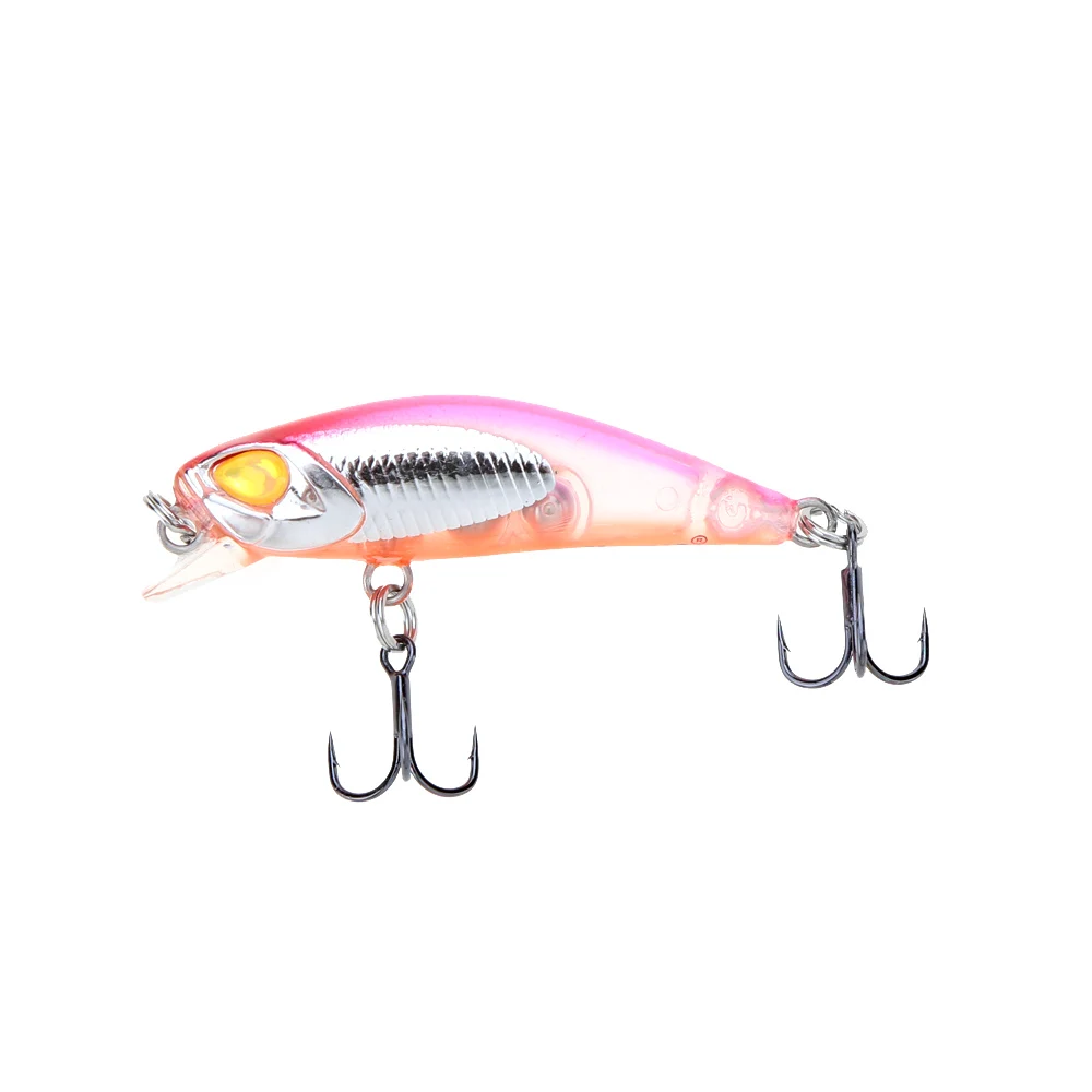 Trulinoya DW29 42 мм 2,8 г мини Гольян жесткая приманка для рыбалки глубина погружения 0,3~ 0,6 м с тройными крючками