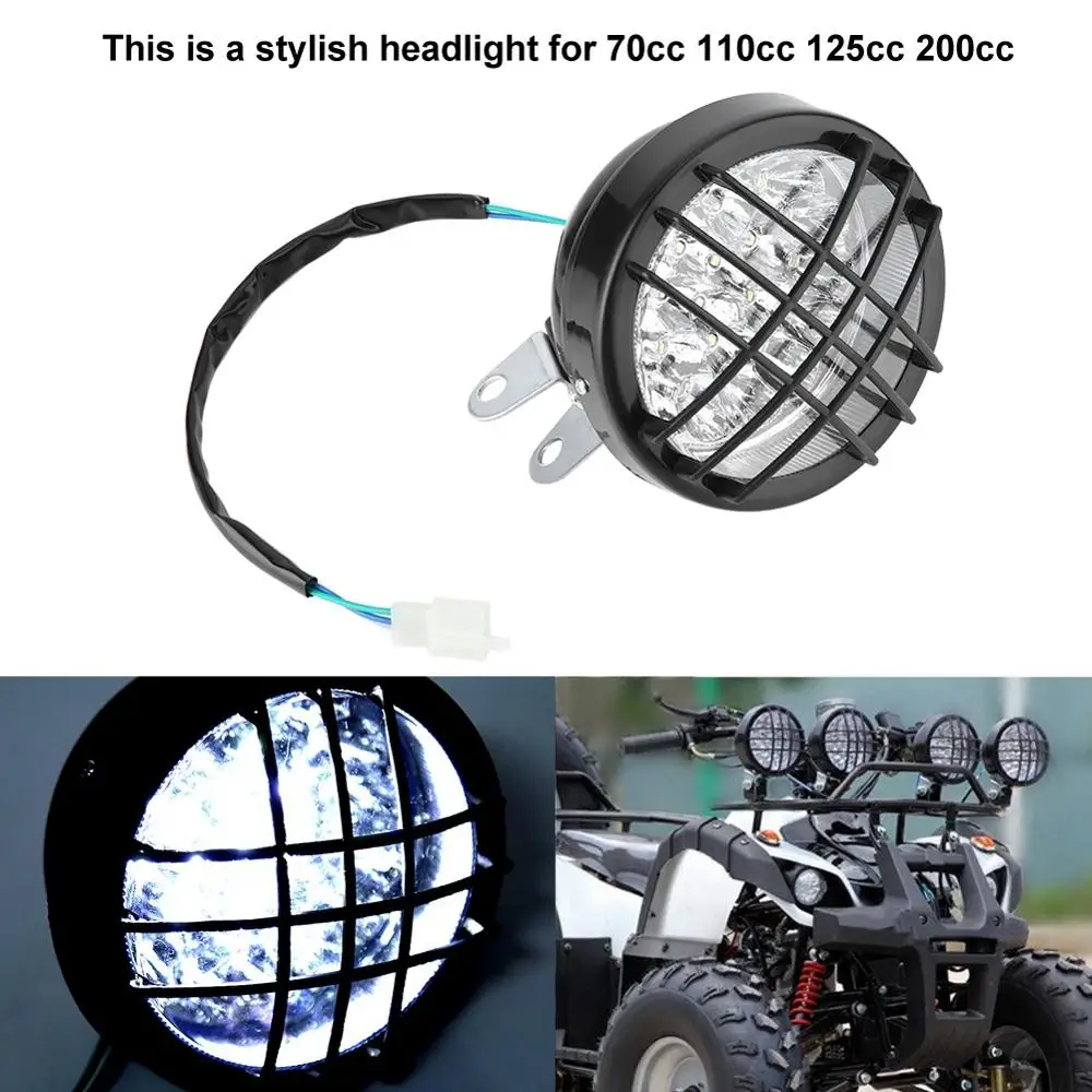 Алюминий сплав Фонарь налобный светодиодный свет подходит для 70cc 110cc 125cc 200ccy