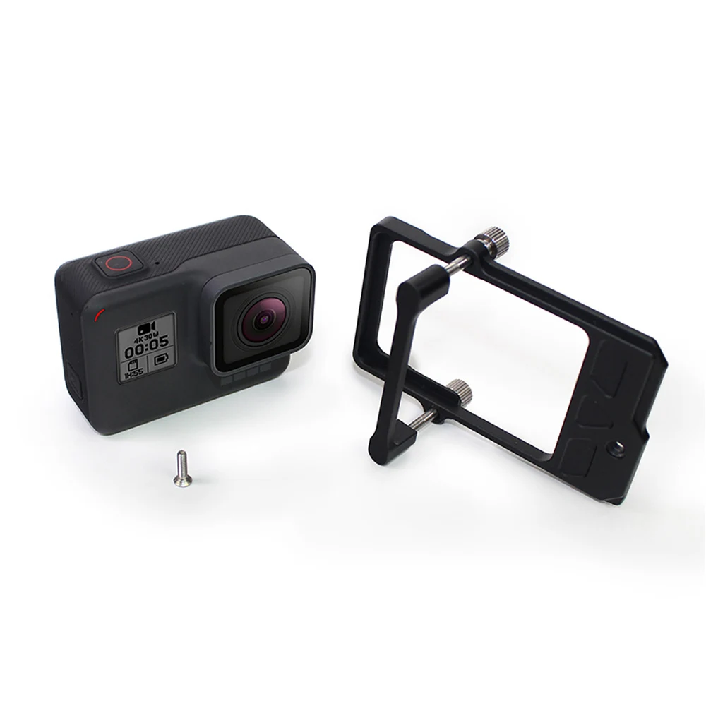 Lanparte спортивные Камера зажим держатель адаптер для GoPro Hero 5 / 6 3 осевой портативный