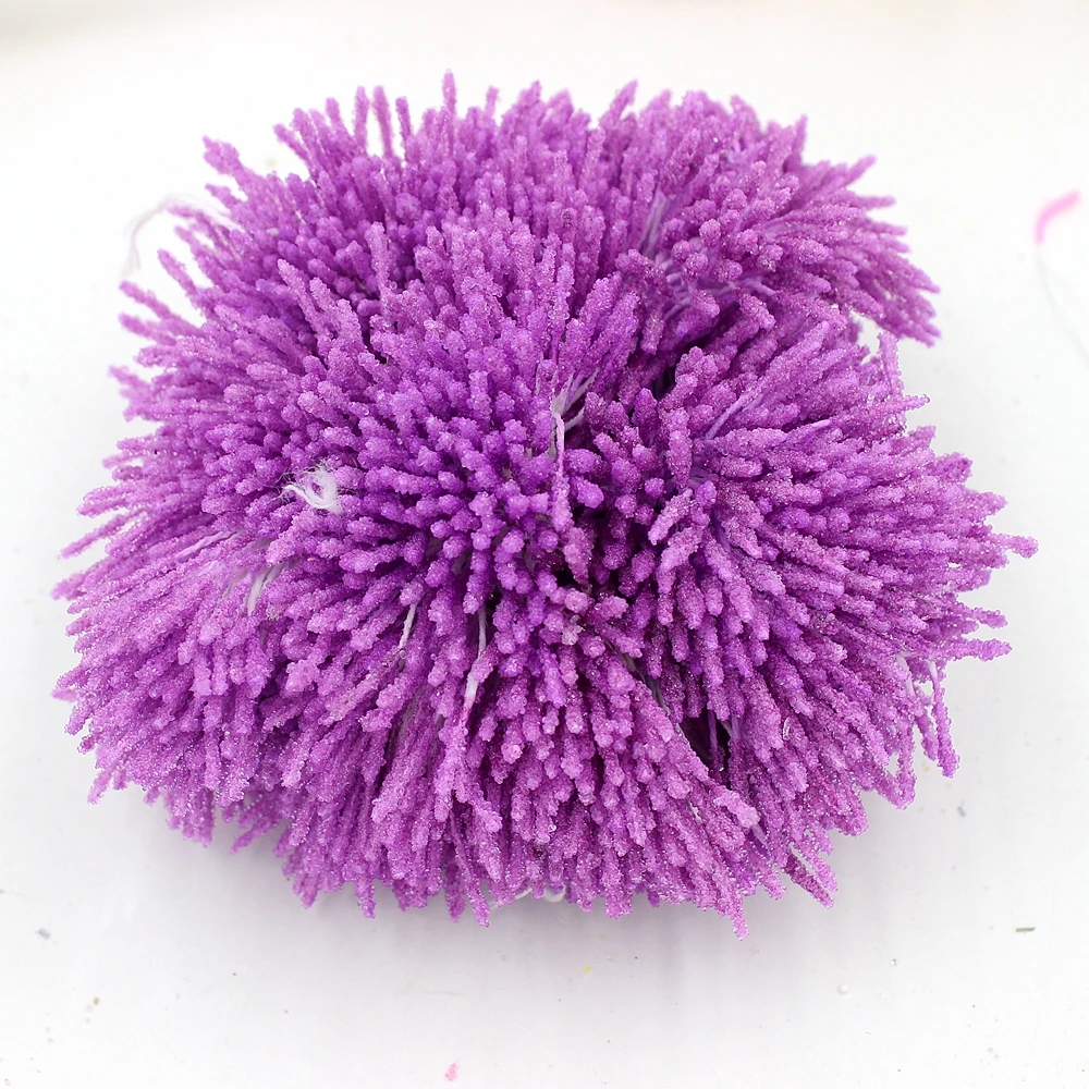 3 мм Искусственный цветной стеклянный цветок Stamen Pistil свадебное украшение DIY 288 шт./лот