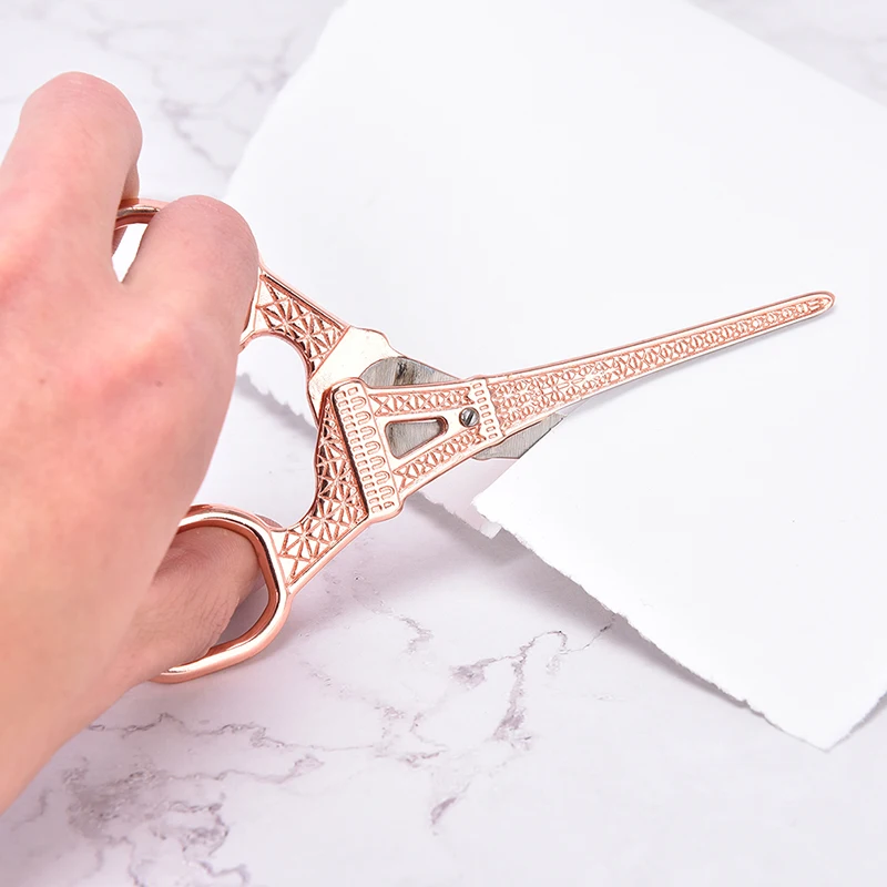 

Vintage Eiffel Tower Scissors Cute Home Use Scissors Retro Style Scissors