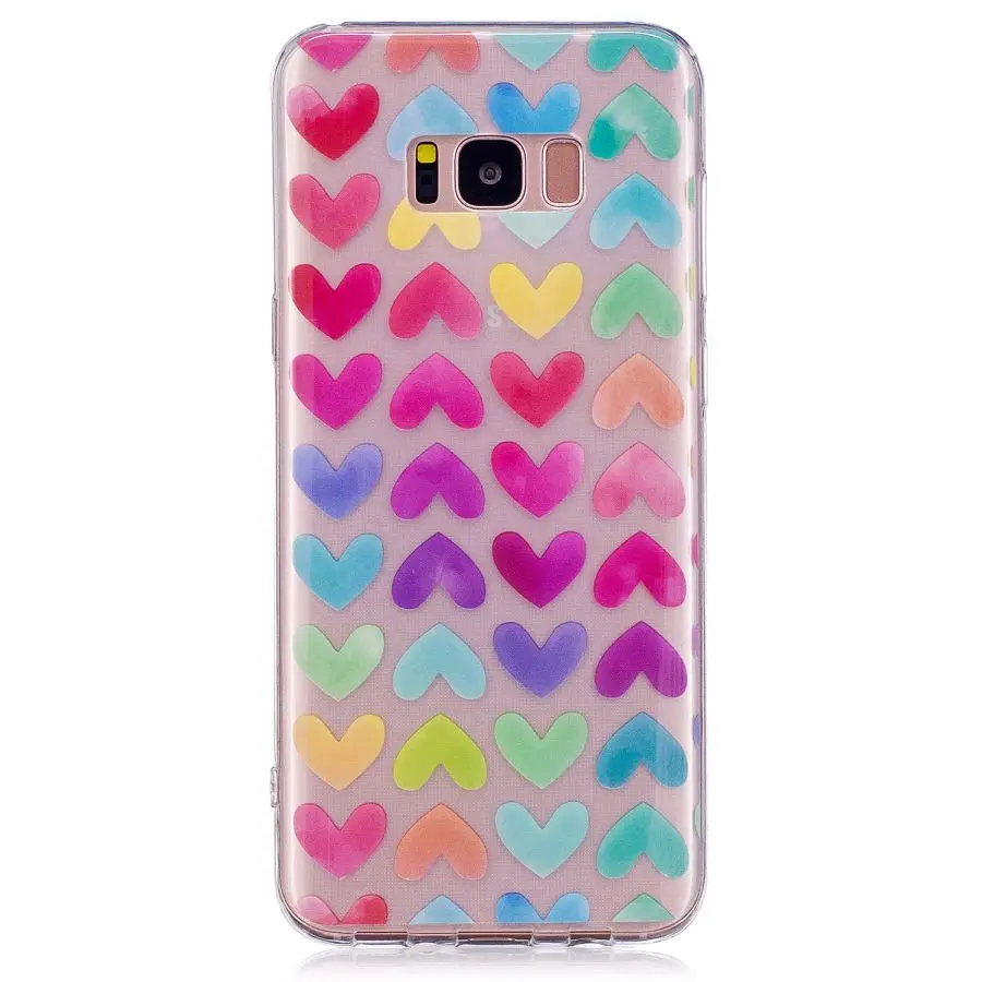 Чехол для Samsung Galaxy S8 S9 S10 Plus LiteA50 A40 A70 мягкий силиконовый защитный чехол из ТПУ с