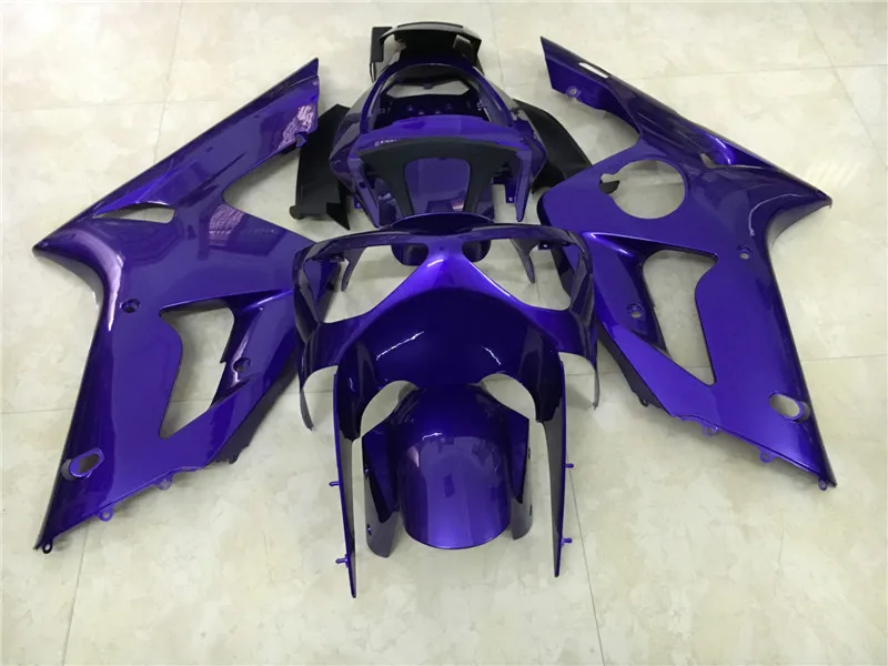 

Комплект обтекателей из АБС-пластика на заказ для Kawasaki Injection NINJA ZX 6R 2003 2004 zx6r 03 04 черно-синие пластиковые Обтекатели набор JX6