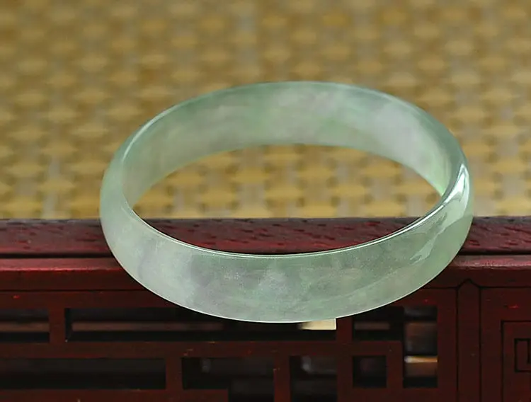 Natural Burmese Jade Bracelet Ice Through Oval Royal | Украшения и аксессуары