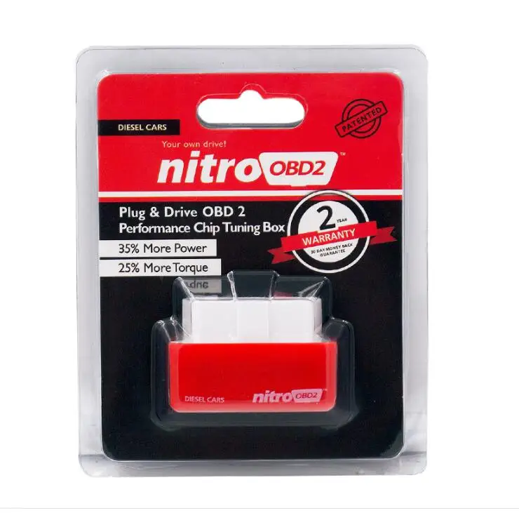 Full Chip Tuning Box For Benzine Diesel Cars Nitro OBD2 Plug&ampDrive Interface With Retail Top Quality | Автомобили и мотоциклы