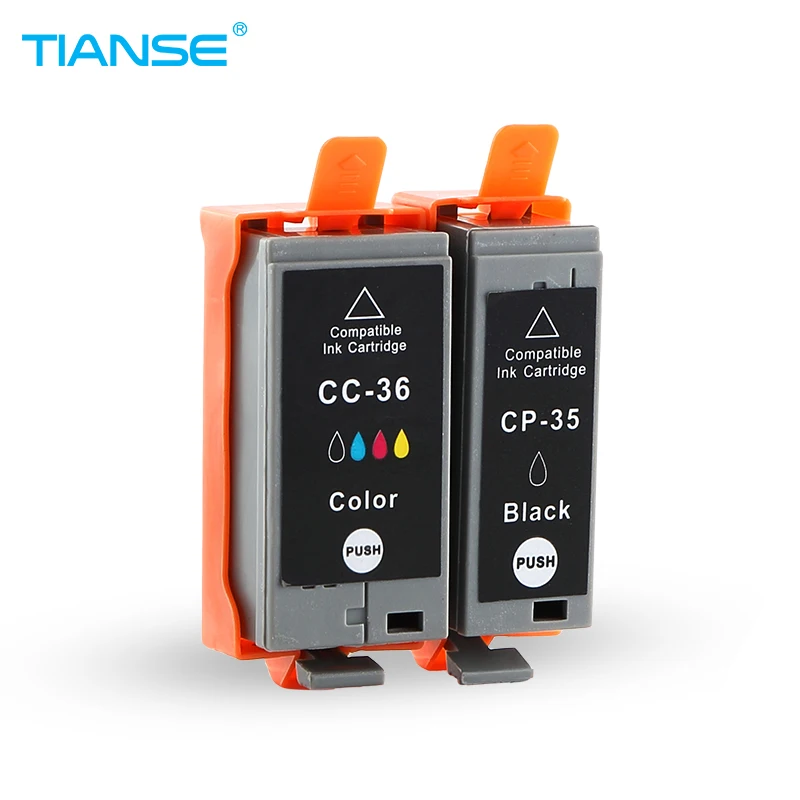 TIANSE 1 комплект совместимый чернильный картридж PGI 35 CLI 36 pgi35 cli36 для Canon PIXMA IP100 IP110