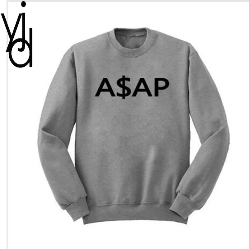 Эстетическое ASAP ROCKY 06 напечатанный Kawaii хип хоп Свитшот со скейтбордом уличная
