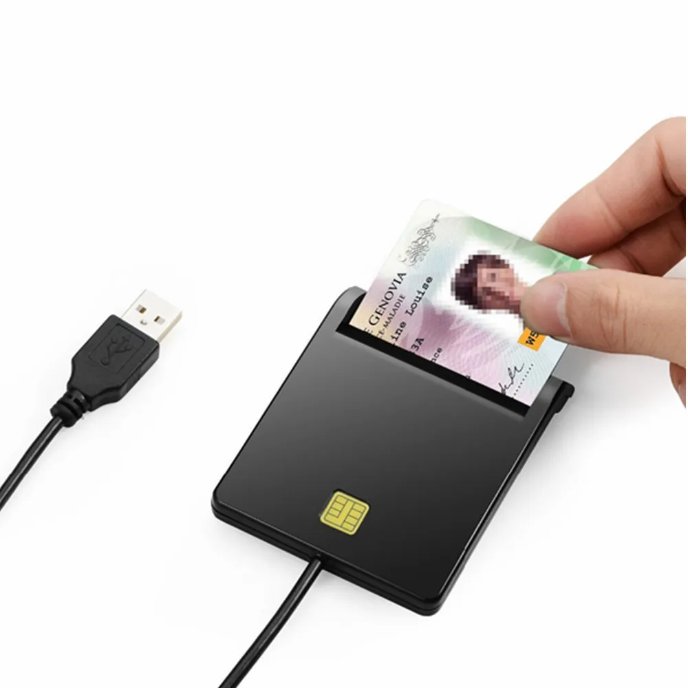 Zoweetek 12026 1 EMV USB считыватель смарт карт DOD военный общий доступ CAC для SIM/ATM/IC/ID карт|card