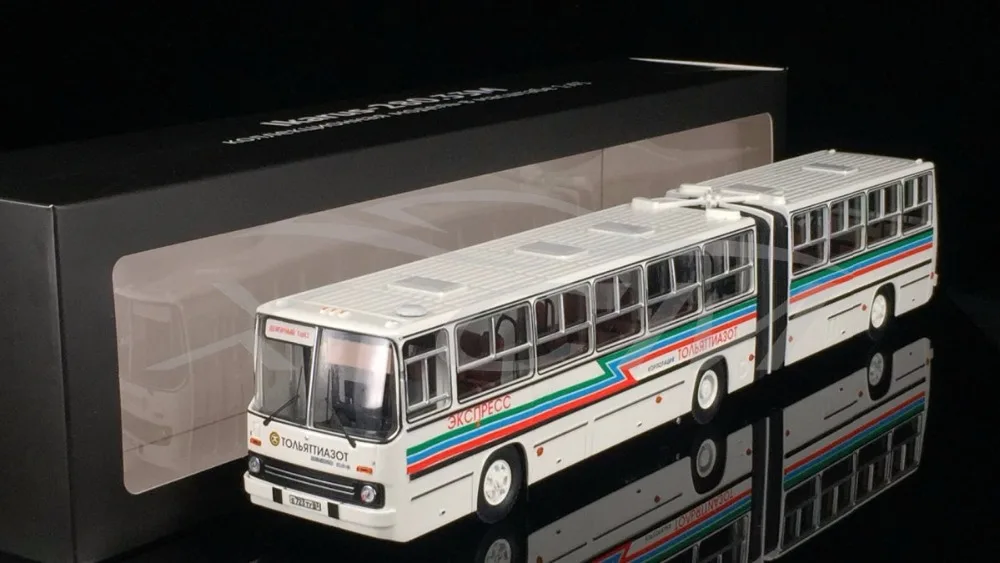 Литья под давлением модель автобуса Советский Союз русский Ikarus-280.33M 1:43