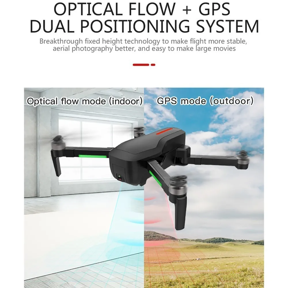 

X193 RC Drone 4K GPS Drones with Ultra Clear Camera Brushless Gesture Selfie Foldable Quadcopter with 5G WIFI Camera VS F11