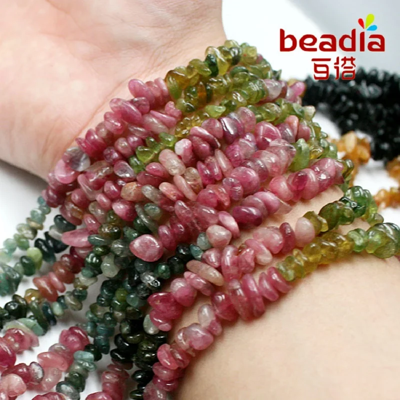 Бусины Из Натурального турмалина и гравия 5 8 мм|tourmaline pendant|tourmaline beadtourmaline earring |