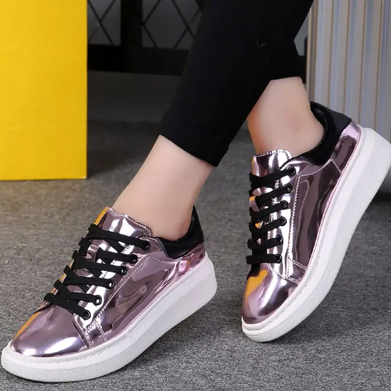 Модные женские сникерсы на платформе шикарная повседневная обувь женская