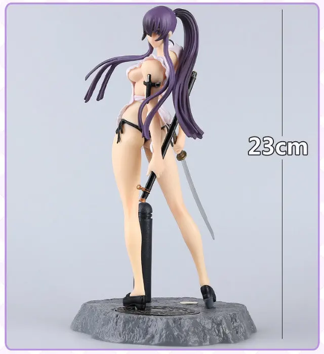 Японское аниме 1/8 фигурка хайшкола мертвых Busujima Saeko 22 см ПВХ модель игрушки с коробкой коллекционные игрушки