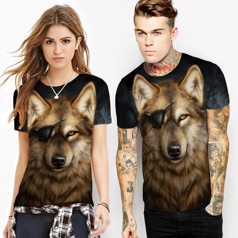 Футболка с коротким рукавом и круглым вырезом для мальчиков женщин|Футболки| |