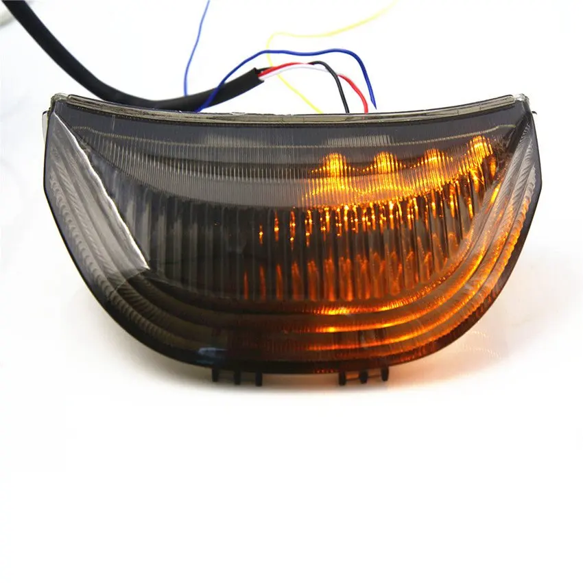 

LED Turn Signals Integrated Tail Light For Honda CBR600RR 2003-2006 CBR1000RR 2004-2007 Smoke