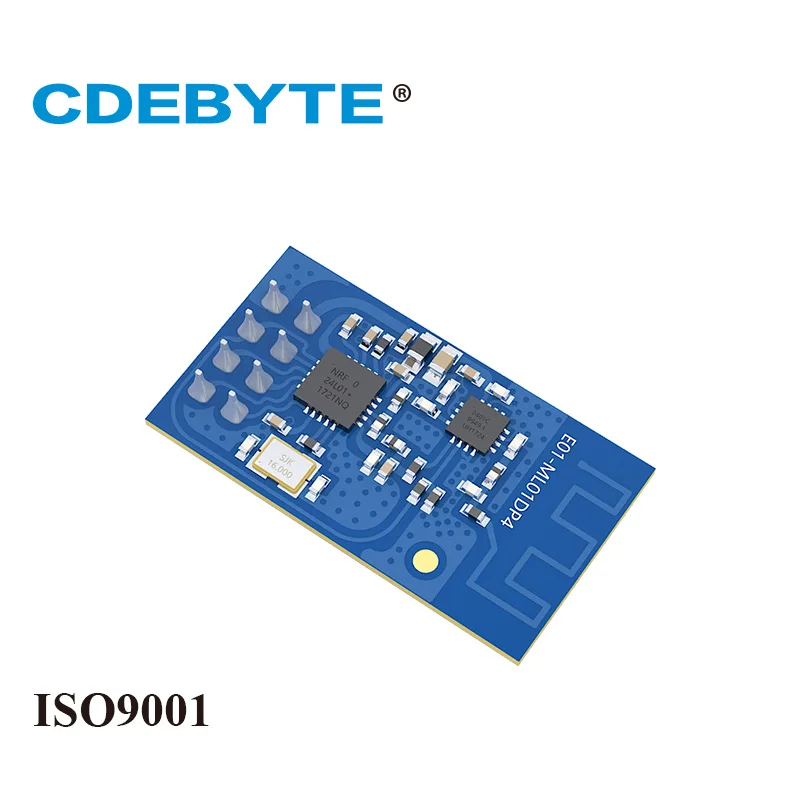 E01 ML01DP4 большой радиус действия SPI nRF24L01P 2 4 ГГц 100 мВт PCB антенна IoT uhf беспроводной